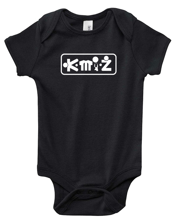 Infant Baby Rib Short Sleeve One-Piece - K-MI-Z APPAREL | www.k-mi-z.com